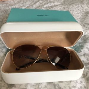 Tiffany&Co. aviator sunglasses